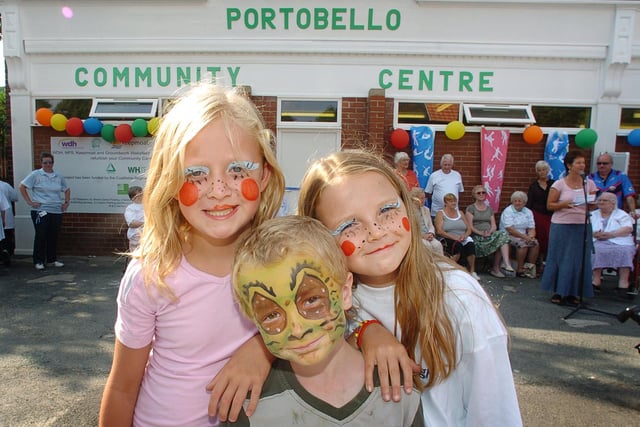 Opening of Portobello Community Centre. Pictured (left-right): Gemma Shield, Bradley Stead and Lauren Greenhouse.