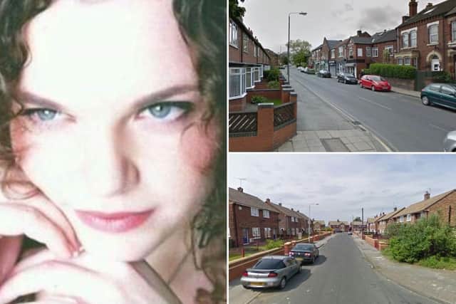 Kirstie Ellie's body was found in Leeds on Friday, but two homes in Castleford have been cordoned off on Beancroft Road and Cumberland Road.