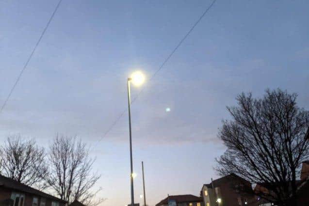 The council is in the middle of installing tens of thousands of LEDs in streetlights across Wakefield.