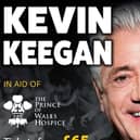 Kevin Keegan is on his way to the King's Croft, in Pontefract for a charity event.