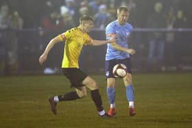 James Walshaw netted twice in Ossett United's victory over Shildon.