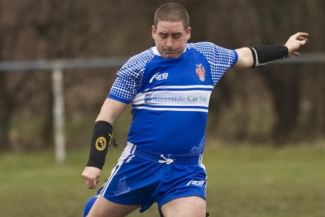 Wayne Hardy played his part as Lock Lane beat Stanley Rangers 32-22 to go to the top of Division One of the National Conference League.