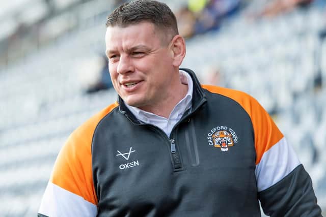 Head coach Lee Radford was pleased with Castleford Tigers' disciplined display against Toulouse. Picture: Allan McKenzie/ SWPix