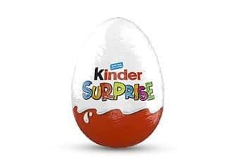 The 20g and 20g x 3 Kinder Suprise eggs with a best before date between July 11 2022 and October 7 2022 have been recalled.