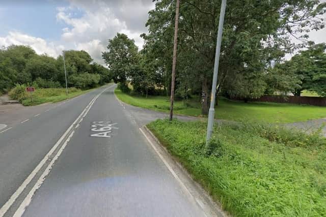 A man has been arrested after cannabis plants were found at a property on Doncaster Road in Wragby, Wakefield. Photo: Google.