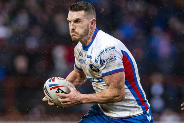 RETURN: Wakefield Trinity's Lee Gaskell is in contention to face Hull FC in the Challenge Cup. Picture: Tony Johnson.
