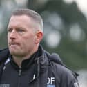 Frickley Athletic manager Dave Frecklington accused his team of throwing in the towel when they went behind against Lincoln United.