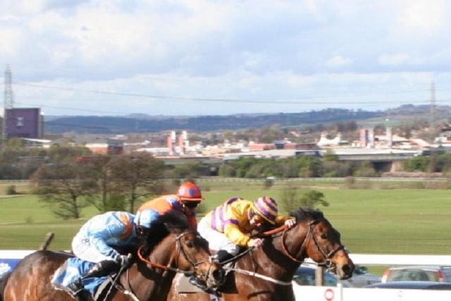 There was a rare dead heat in the first Pontefract race meeting of 2012 when Deauville Flyer and Mirrored could not be split in a thrilling finish to the Paddock Package Handicap.