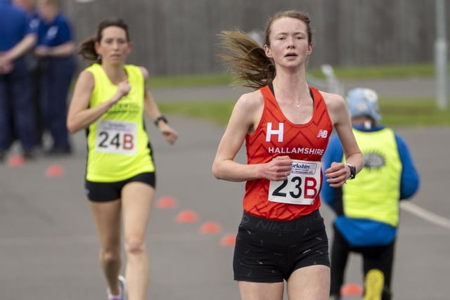Action from the Yorkshire Road Relays, in Wakefield. Pictures: Scott Merrylees