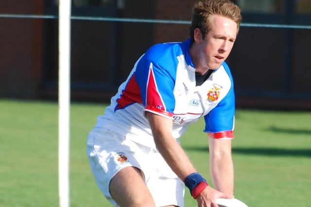 Martin Dye scored a try for Castleford RUFC, but they lost their local derby 21-13 to Pontefract.
