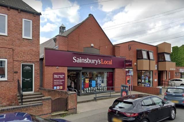Police are appealing for information after a robbery at Sainsbury's in Castleford yesterday morning.