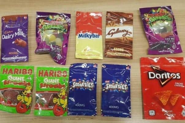 Drug pushers have been selling cannabis sweets, in ‘child-friendly’ packaging, disguised as well-known brands, in order to make them more appealing to young adults and children.