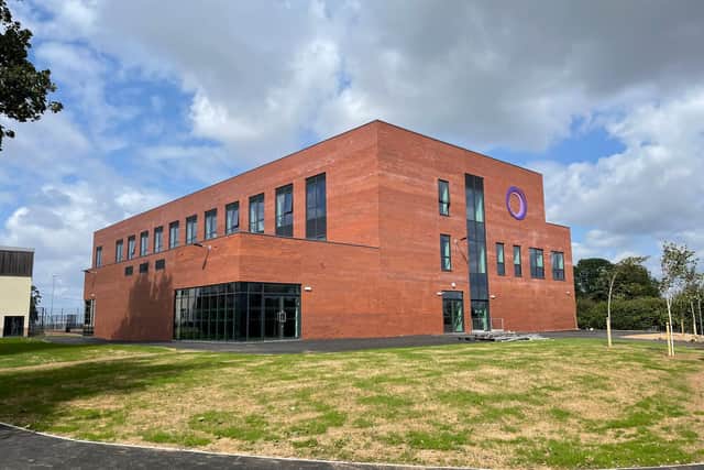 The new block at Outwood Academy Hemsworth