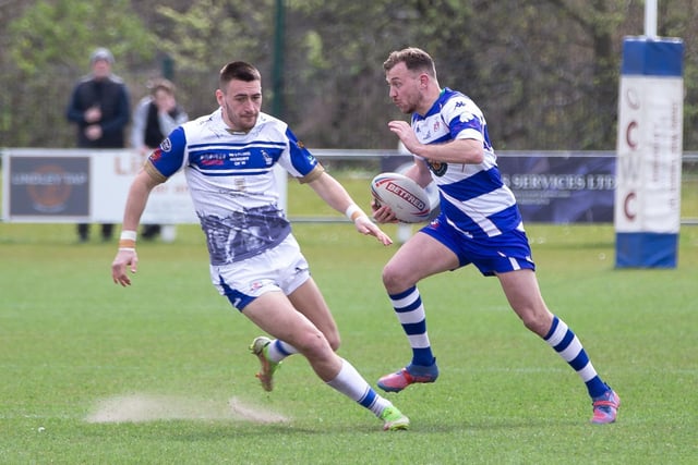 Action from Siddal's home clash with rivals Lock Lane.