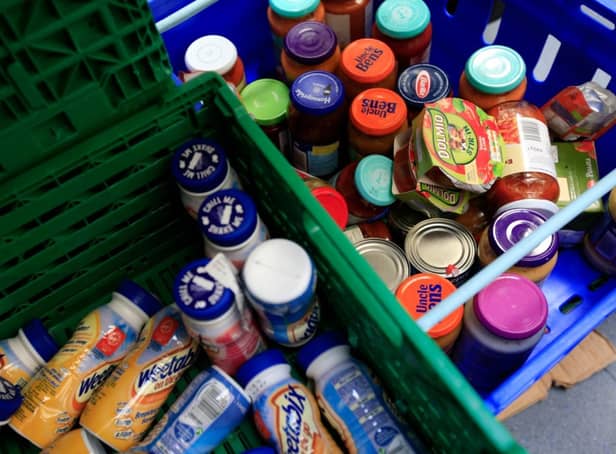 Figures suggest food bank use fell below pre-pandemic levels in Wakefield last year.