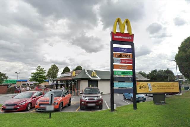 McDonald's in Pontefract.