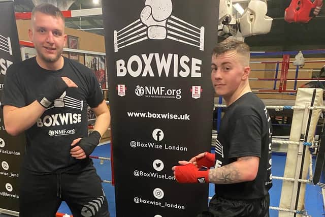Young boxers at White Rose Boxing Club are already experiencing the benefits of the Boxwise programme.