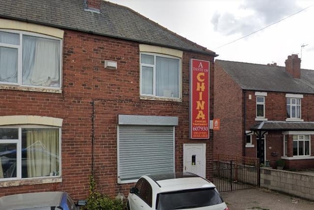 Taste of China at 43 Womersley Road, Knottingley was given a score of four on March 23.