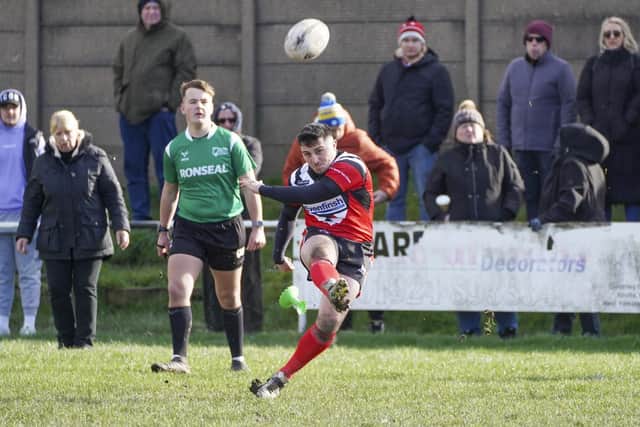 Joe Crossland's late conversion came too late to prevent defeat for Normanton Knights against Dewsbury Celtic.