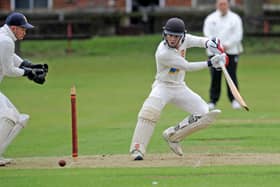 Eitan Litvin hit 13 fours and a six in an innings of 87 as he joined Jason Marshall for a 240-run fourth-wicket stand for Methley against Ossett.