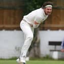 Townville all-rounder Conor Harvey took two wickets and hit 25 runs off just six balls in the Priestley Cup win against Farsley.