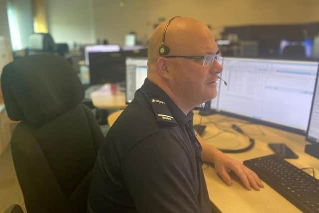 Russ Asquith, Team Manager at National Highways’ regional operation centre in Wakefield. (Credit: National Highways)