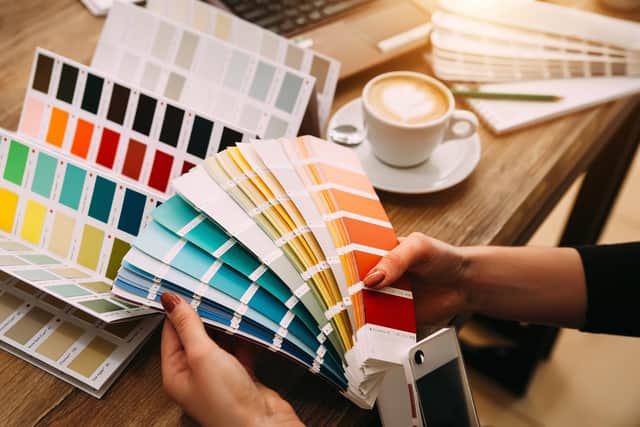 Paint charts can give you good colour combinations