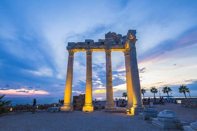 The Temple of Apollo in Side, Antalya