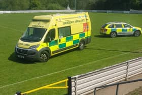 An Ambulance had to be called to Nostell MW ground after the Landlords Trophy final between Shepherds Arms and Nostell MW (Sunday) had to be abandoned due to a serious injury to a player.