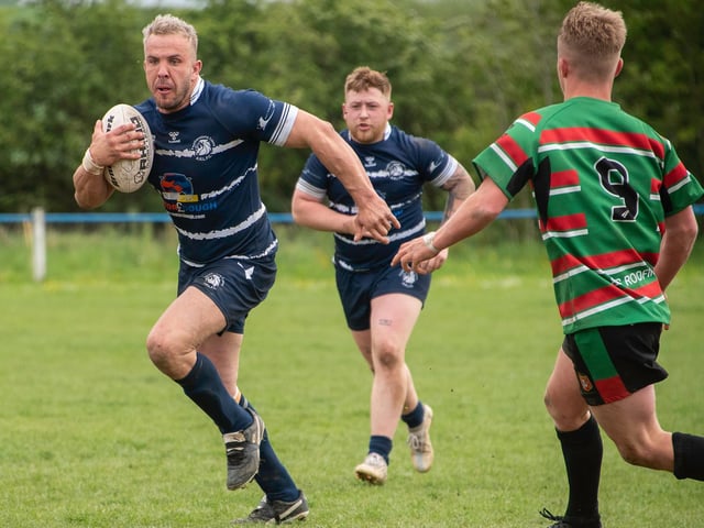 Chris Bingham was a constant menace to the West Bowling defence. Picture: Jonathan Buck