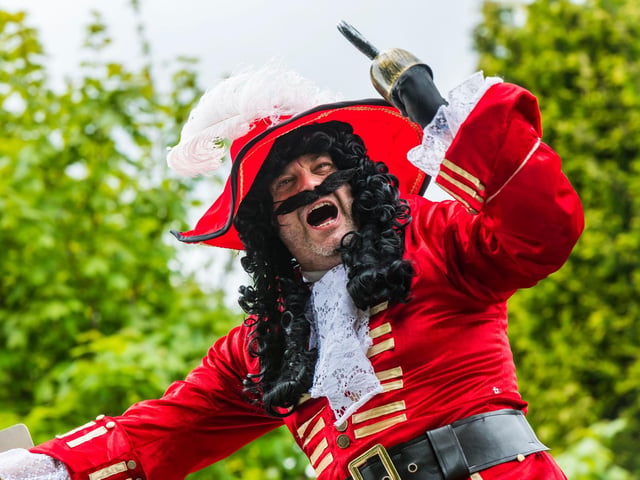 A fearsome Captain Hook