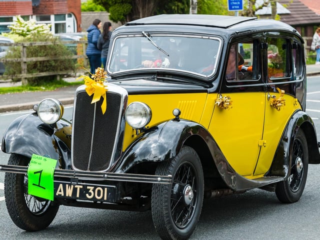 Trevor Wilsden's Morris Ten Four took top honours in the Vintage Car Class