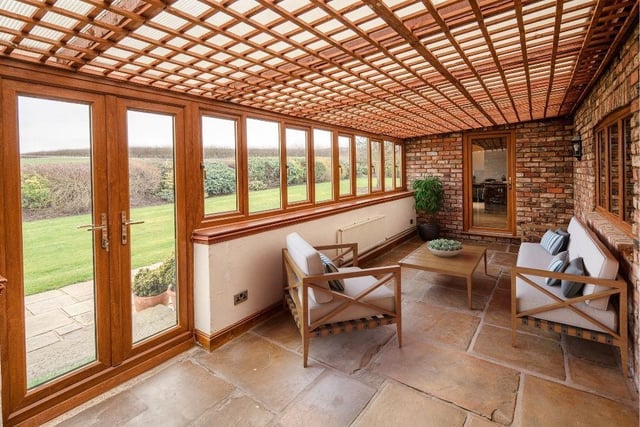The orangery has adaptable space and again, is perfect for entertaining family and friends.