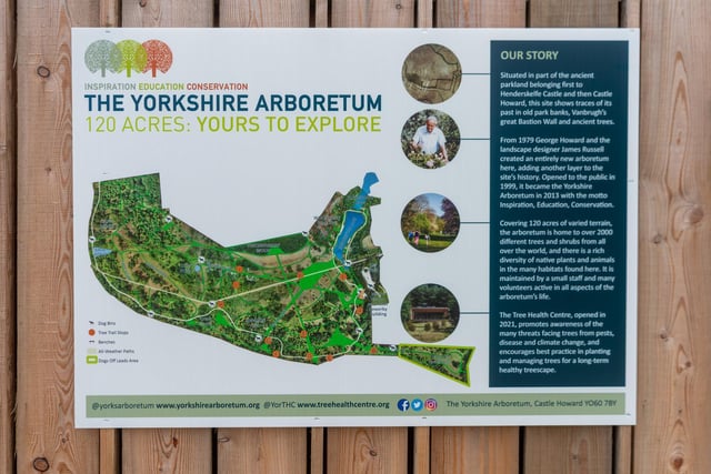 4 Yorkshire Arboretum, Castle Howard, North Yorkshire.
5 Ogden Water Country Park and Nature Reserve, Halifax, West Yorkshire.
6 Waterton Discovery Centre and Anglers’ Country Park,
Wakefield, West Yorkshire.
7 Rabbit Ings Country Park, Barnsley, South Yorkshire.
8 Cusworth Hall, Doncaster, South Yorkshire.
9 St Ives Estate, Bradford, West Yorkshire.