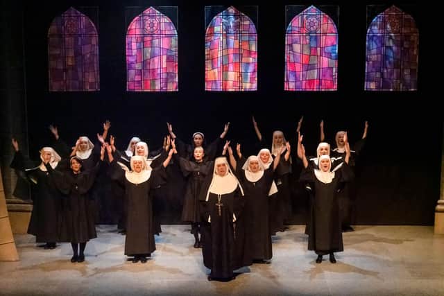 Mother Abbess (Rachel Hirst Marshall) and the sisters