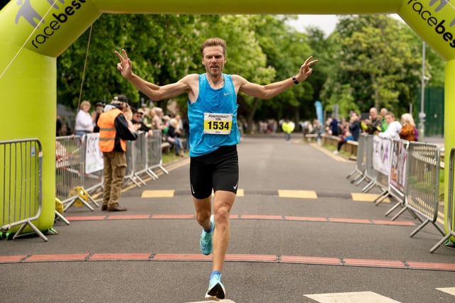 The event was won by Dan Tate from the Selby Striders in a time of 32 minutes 48 seconds.