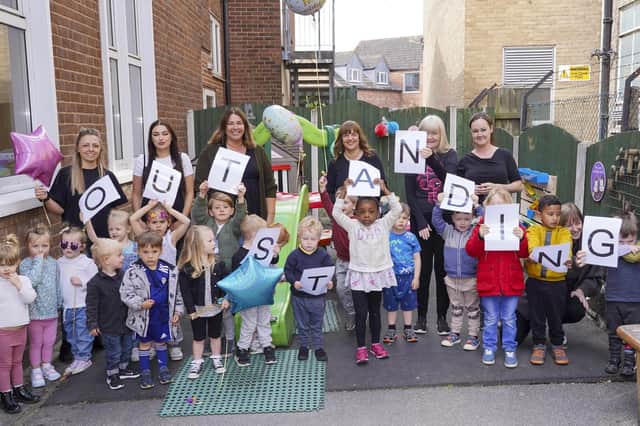 Sunshine Kids nursery is rated Outstanding for the third time