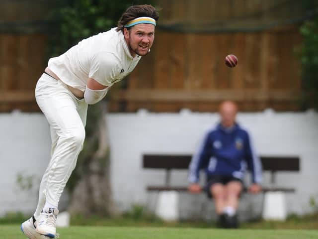 Conor Harvey claimed a hat-trick in Townville's win over Cleckheaton.