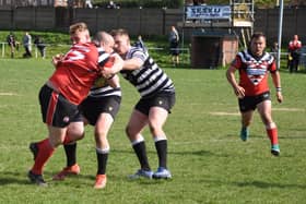 Normanton Knights came back from Crosfields with big points after beating the National Conference Division Two leaders.