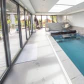This pool is within a swish leisure complex that also has gym space and shower facility.
