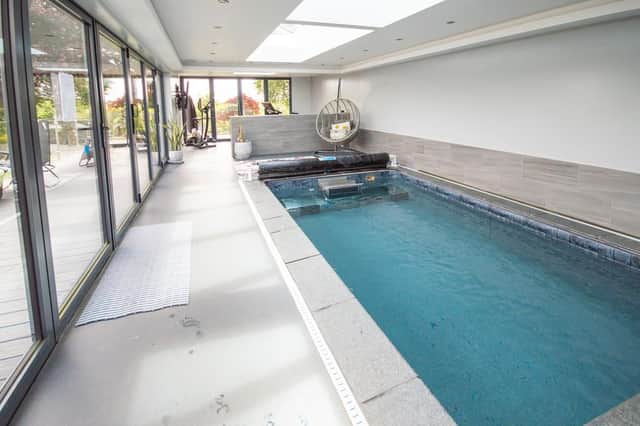 This pool is within a swish leisure complex that also has gym space and shower facility.