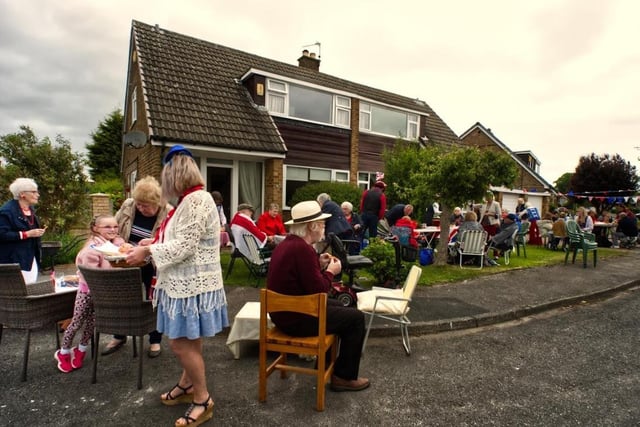 The Jubilee was celebrated by residents at Fairview.