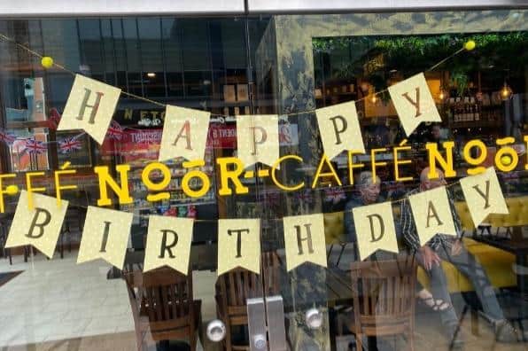 In their very first year of business, Caffe Noor has donated a huge £28,000 to local foundations that support vulnerable children.