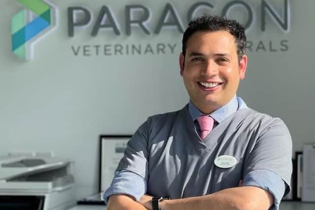Chris Linney started the interventional cardiology service at Wakefield's Paragon Veterinary Referrals in May 2021