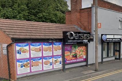 Oasis, Fryers Delight at Lower York Street, Wakefield, was given a four-out-of-five food hygiene rating after assessment on April 25.