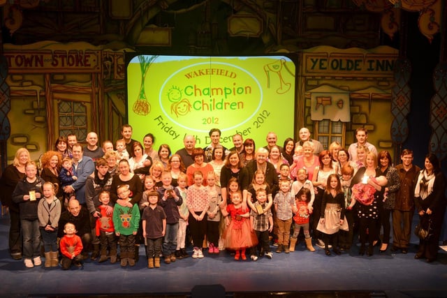 Champion Children 2012 at the Wakefield Theatre Royal.