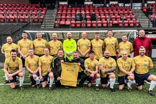 The Wakefield team will be heading to Scarborough Athletic FC's Flamingo Land Stadium next month to battle it out against Scarborough Veterans.