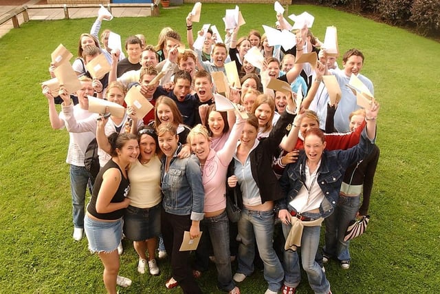 Outwood Grange School GCSE results 2004.