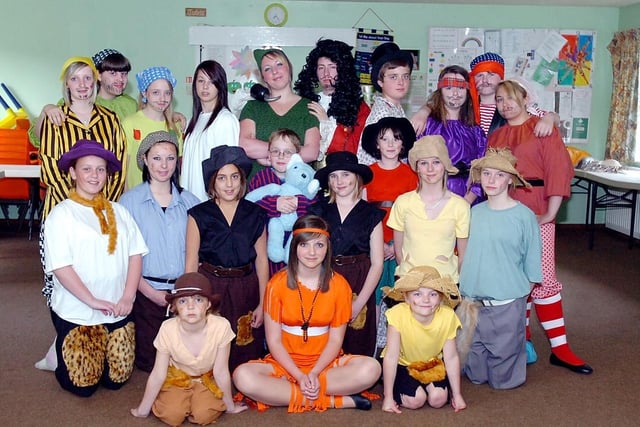 Horbury Pageant Players dress rehearsal for Peter Pan.