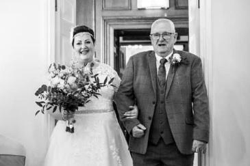 Lisa Clapham said: "My wonderful Dad and I on my wedding day in May, he’s 82, I’m nearly 50 and we postponed three times due to Covid, then once when I got cancer, finally, we got our day.  It’s the only time I’ve heard his voice crack when he did his speech and was such a special day having him walk me down the aisle. Love you dad. Xx"